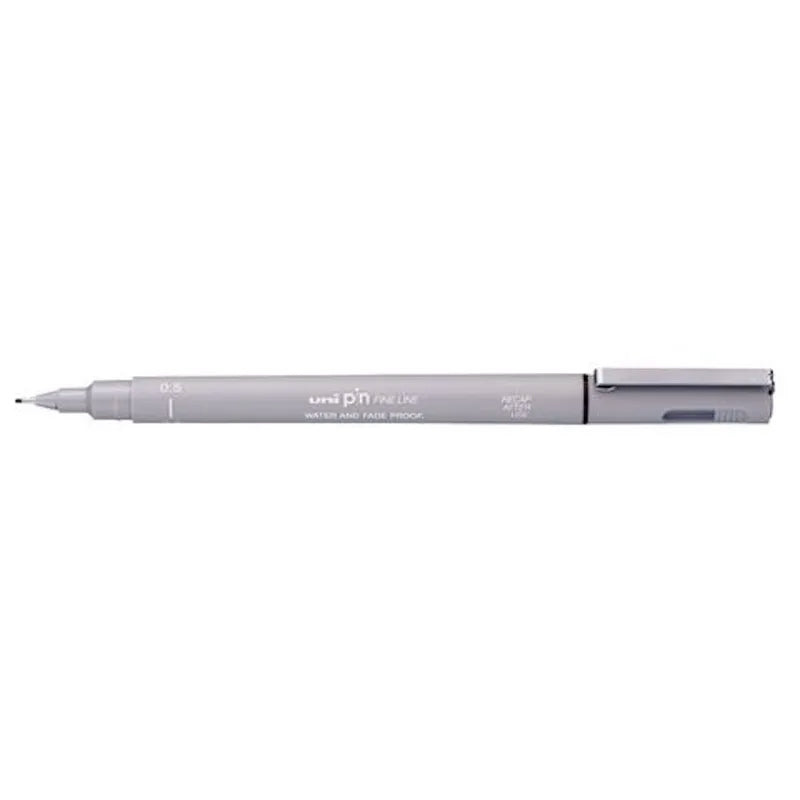 Mitsubishi Uni Pin Fine Line 0.5mm Light Grey - Al Masam Stationery LLC Main image