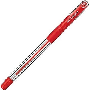 Mitsubishi Lakubo Ball point Pen 0.7mm Red - Al Masam Stationery LLC Main image