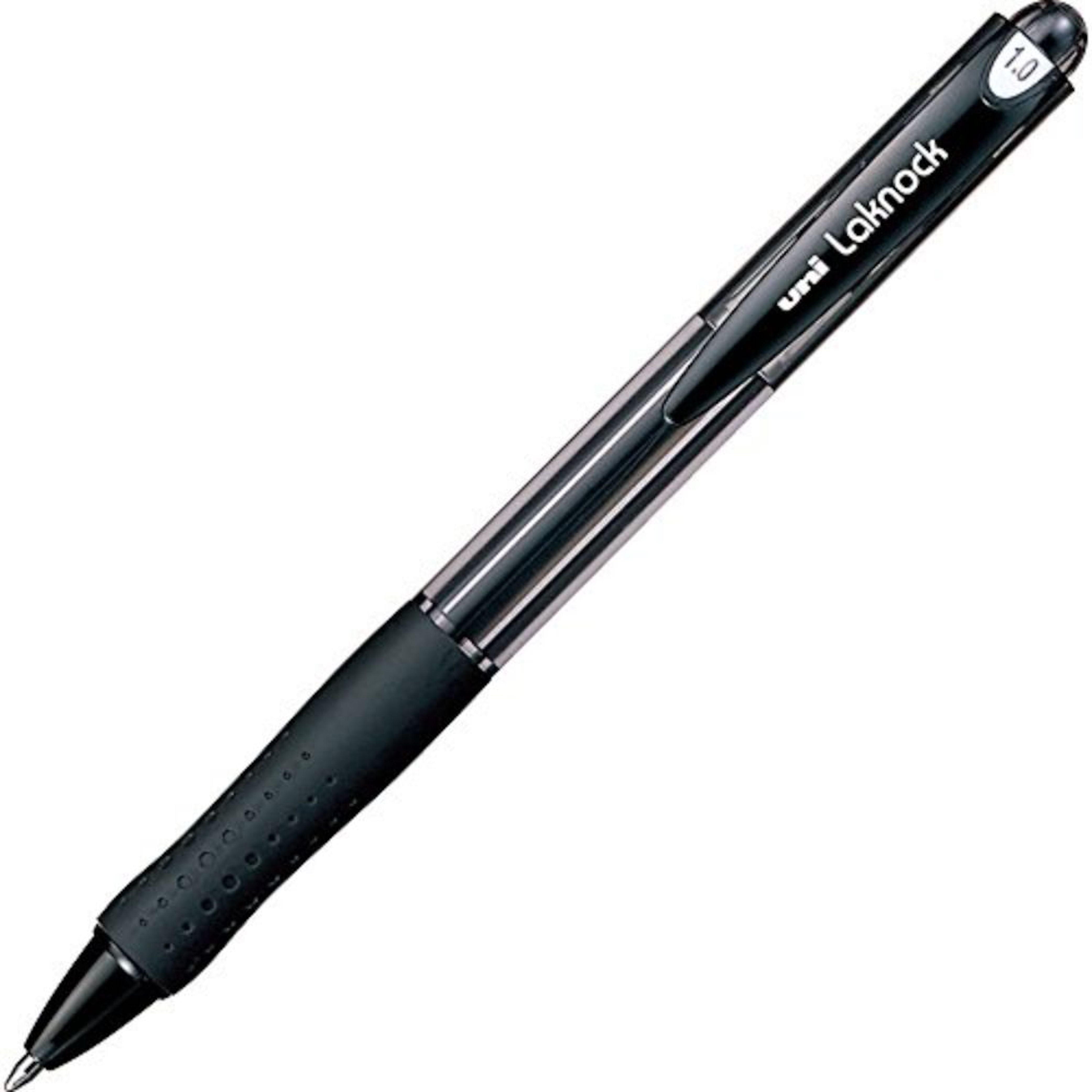 Mitsubishi Laknock Ball P Pen 1mm Black - Al Masam Stationery LLC