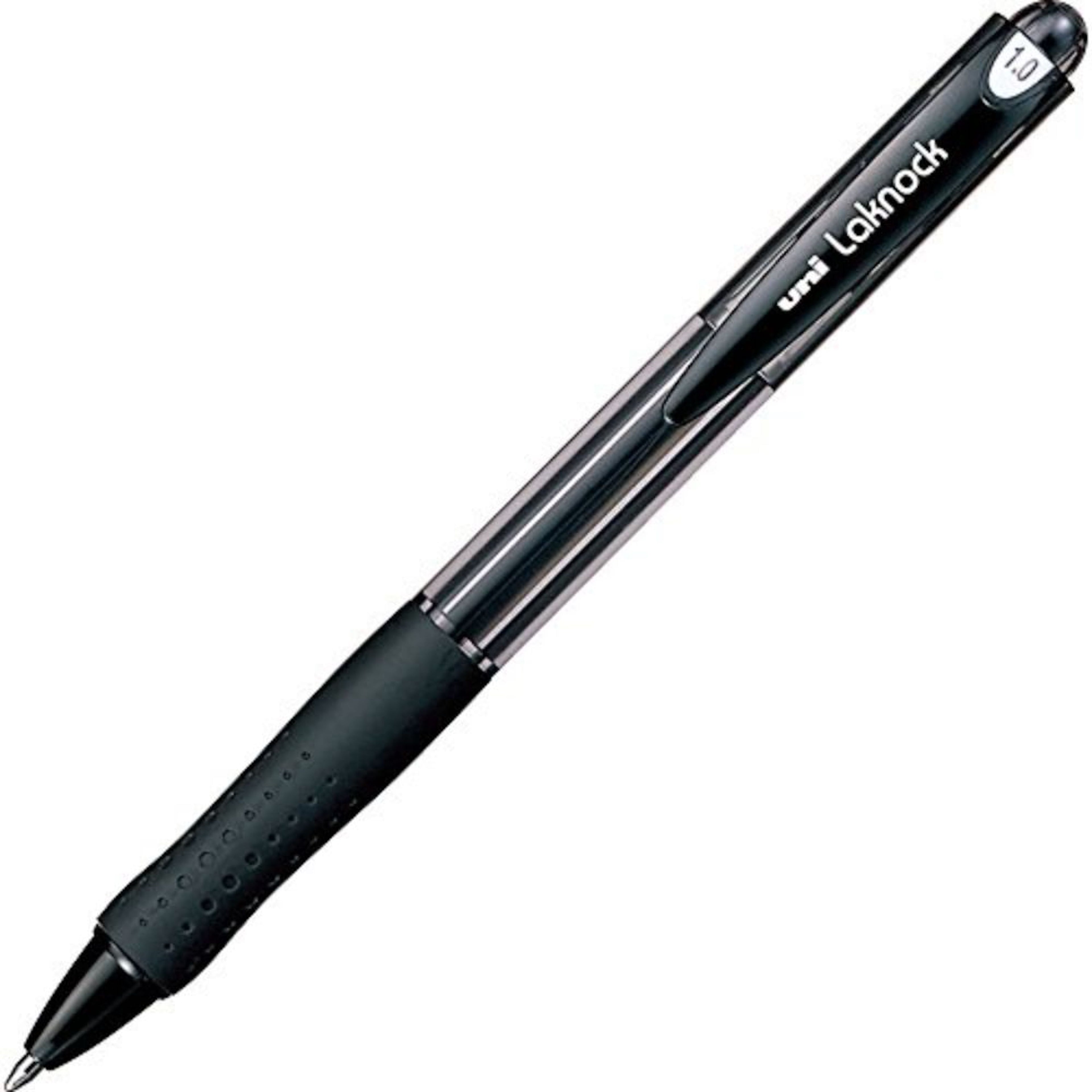 Mitsubishi Laknock Ball P Pen 1mm Black - Al Masam Stationery LLC