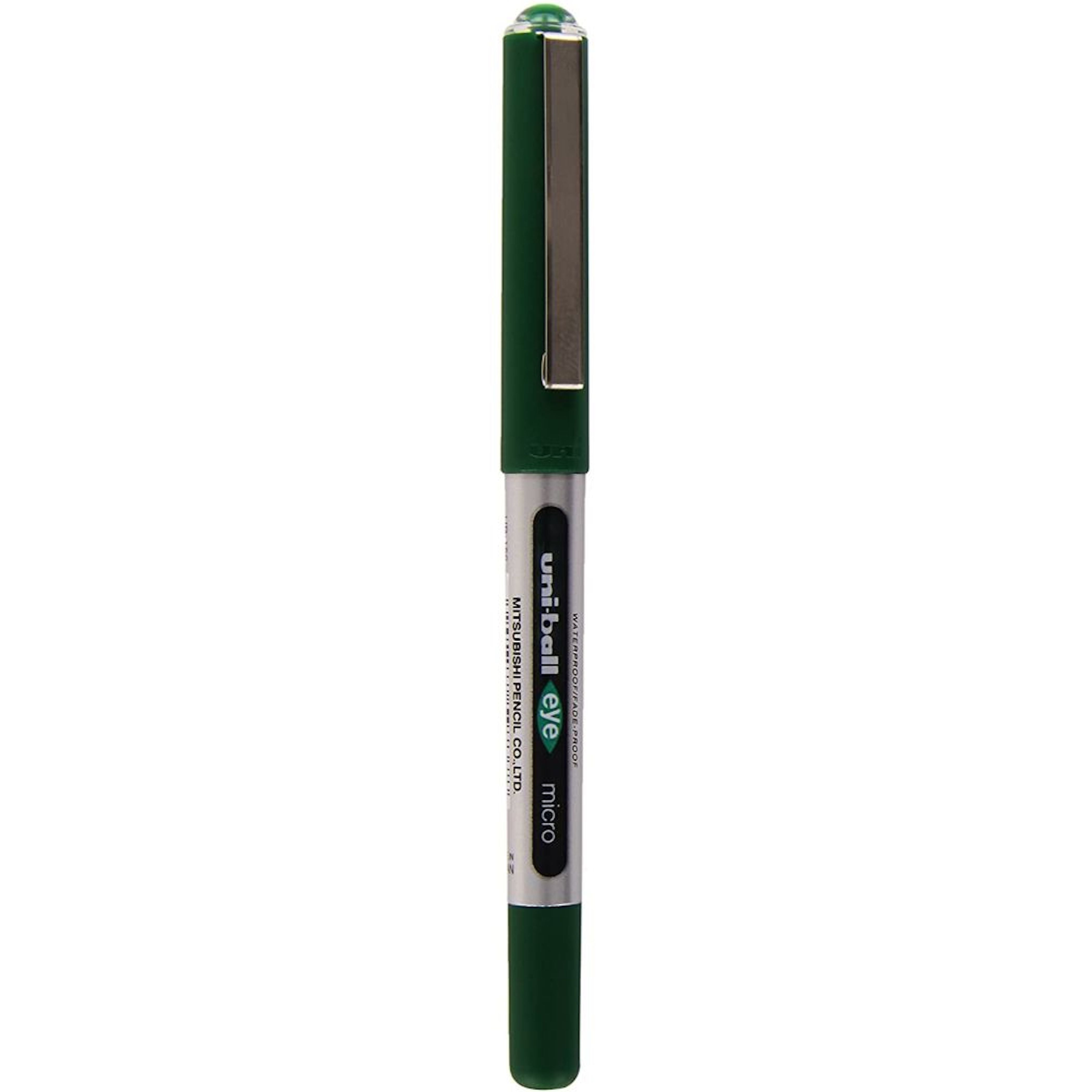 Mitsubishi Eye Micro Rollr pen Green - Al Masam Stationery LLC Main image