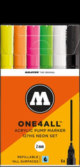 Molotow 127Hs Neon-Set - 2Mm - Al Masam Stationery LLC