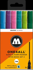 Molotow 127Hs Basic-Set 2 - 2Mm - Al Masam Stationery LLC