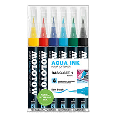 Molotow Grafx Aqua Ink Basic-Set 1 Small - Al Masam Stationery LLC