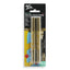 Mont Marte Dual Tip Acrylic Paint Pens Gold 2pc for Canvas, Rock Art & Crafts