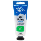 Mont Marte Oil Paint 75ml Monastral Green for Canvas, Fine Art & Studio Painting