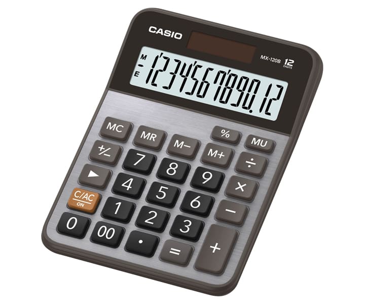 Calculator CASIOO - MX-120B - Al Masam Stationery LLC