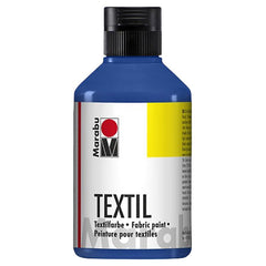 Marabu Textil, 052 Medium Blue, 250 Ml - Al Masam Stationery LLC