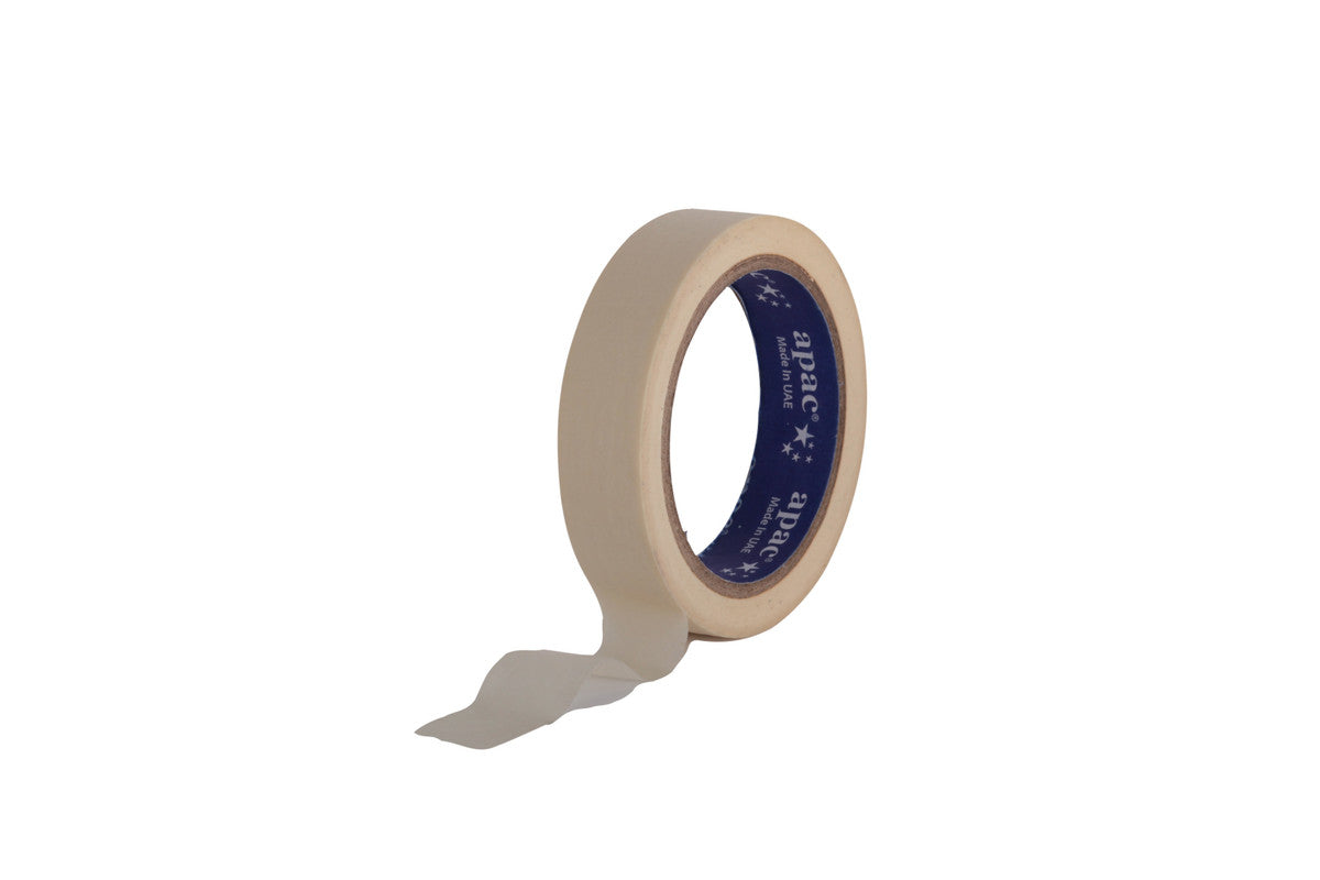 Apac Masking Tape 1 inch x 25 yards| 36 rolls per carton