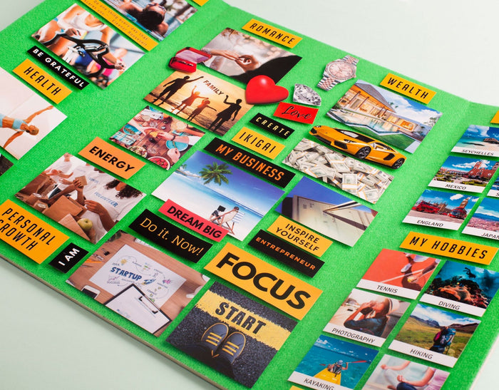 Mira Vision Board Kit for Goal Planning and Visualization - Al Masam Stationery LLC