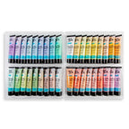 Mont Marte Pastel Acrylic Paint Set 36pc x 36ml for Canvas, Crafts & Soft Colour Artwork