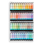 Mont Marte Pastel Acrylic Paint Set 48pc x 36ml for Canvas, Crafts & Soft Colour Artwork