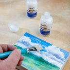 Mont Marte Gloss Acrylic Medium 135ml for Shine, Transparency & Paint Flow
