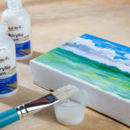 Mont Marte Gloss Acrylic Medium 135ml for Shine, Transparency & Paint Flow