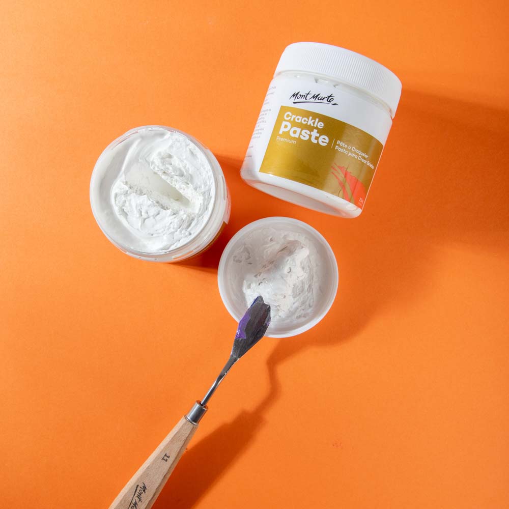 Mont Marte Crackle Paste 250ml for Vintage Texture, Mixed Media & Canvas Effects Secondary image