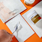 Mont Marte Crackle Paste 250ml for Vintage Texture, Mixed Media & Canvas Effects
