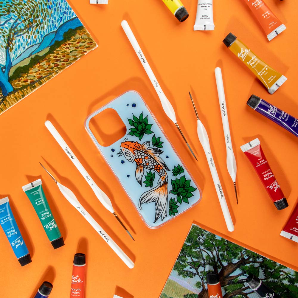 Detail & Liner Brush Set Signature - Al Masam Stationery LLC - art & craft - art & craft