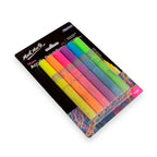 Mont Marte Fluoro Acrylic Paint Pens Broad Tip 6pc for Posters, Signs & Craft Art