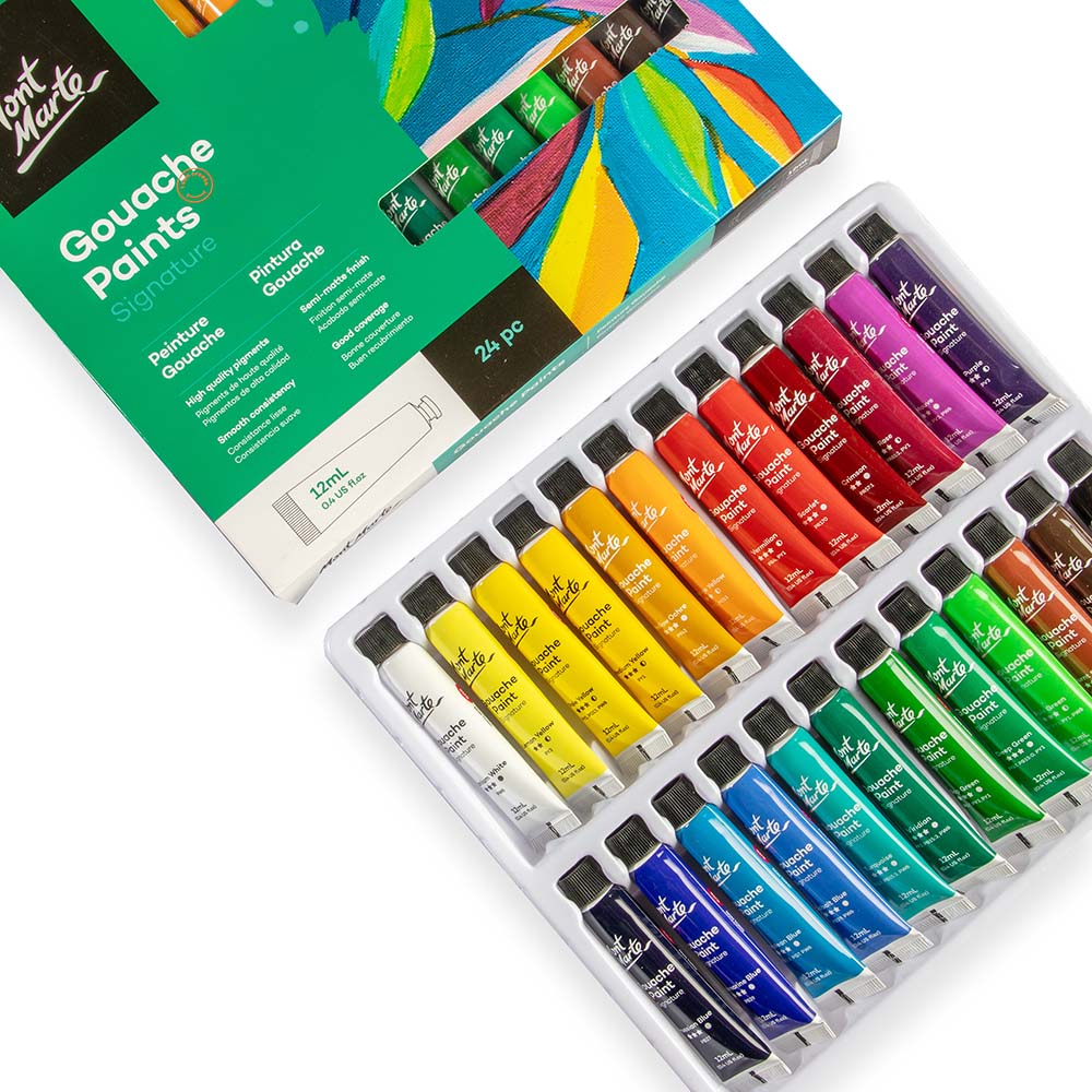 Gouache Paints Signature 24pc x 12ml (0.4oz)