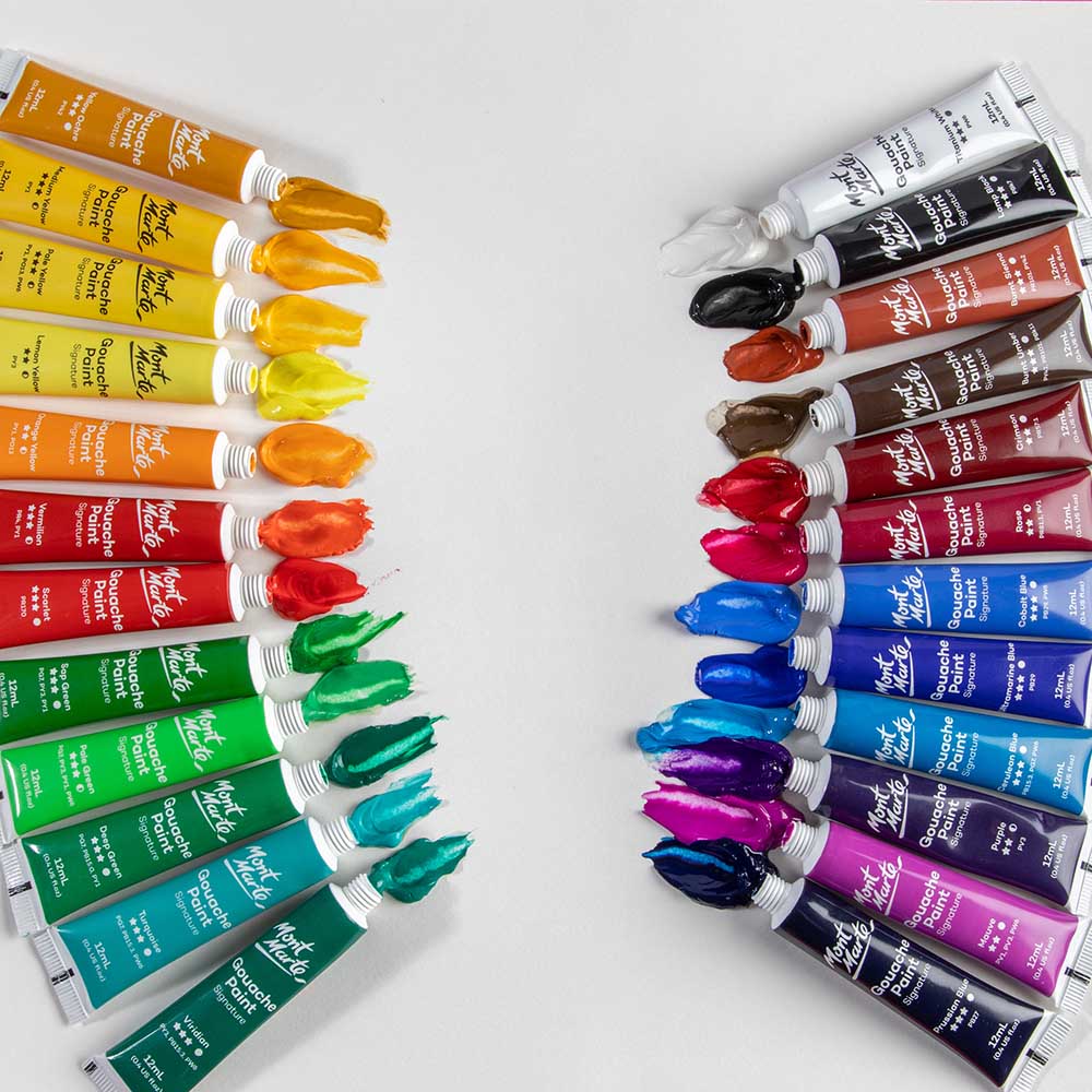 Gouache Paints Signature 24pc x 12ml (0.4oz)