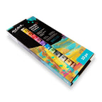 Mont Marte Metallic Acrylic Paint Set 12pc x 36ml for Canvas, Craft & Decorative Art