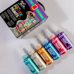 Mont Marte Metallic Poster Paint Set 6pc x 60ml for Crafts, Posters & Display Art