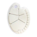 Mont Marte Oval Plastic Palette 34x25cm - Al Masam Stationery LLC - Brushes & Rollers - Brushes & Rollers