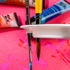 Mont Marte Oval Plastic Palette 34x25cm - Al Masam Stationery LLC - Brushes & Rollers - Brushes & Rollers