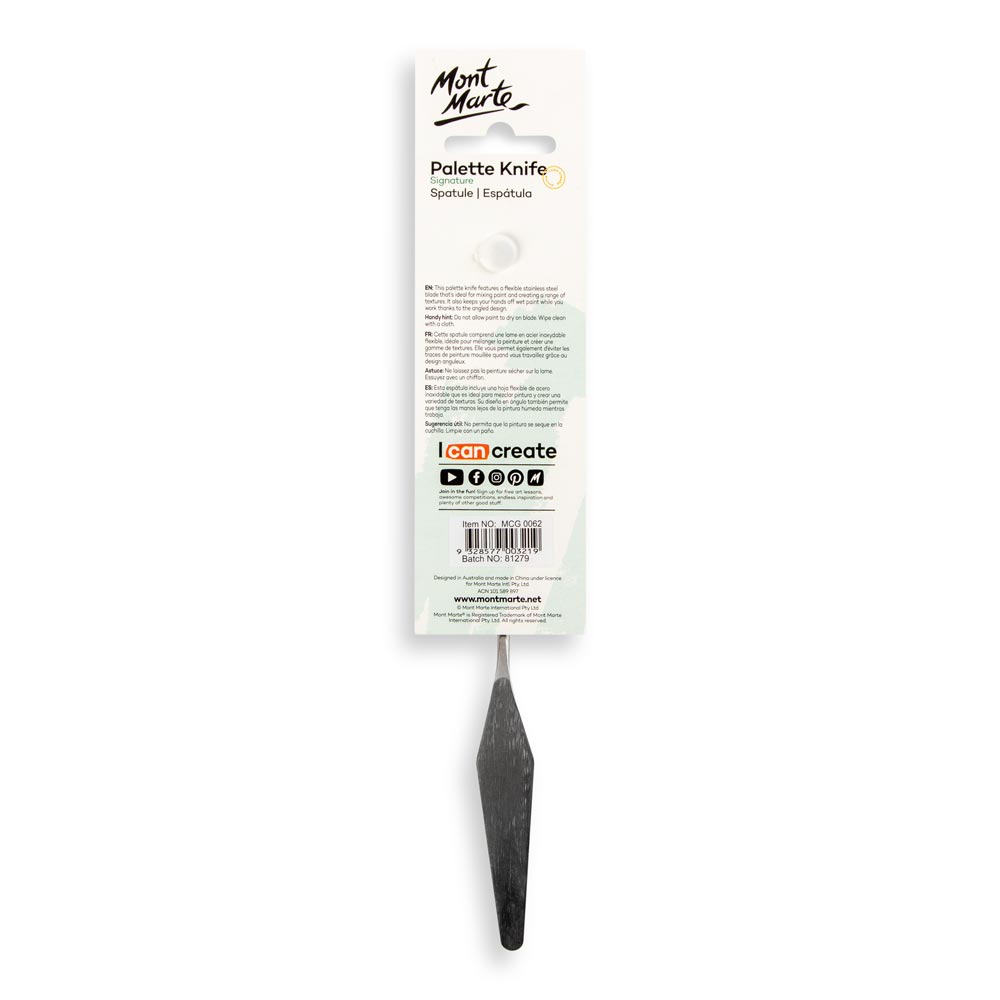 Mont Marte Palette Knife No. 11 Stainless Steel Painting Knife - Al Masam Stationery LLC - Palette Knives - Palette Knives