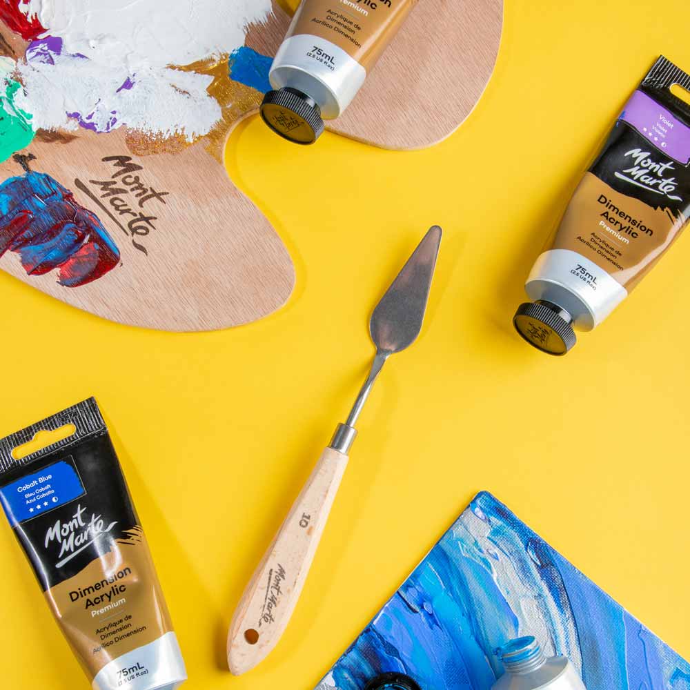 Mont Marte Large Palette Knife No. 10 | Flexible Blade