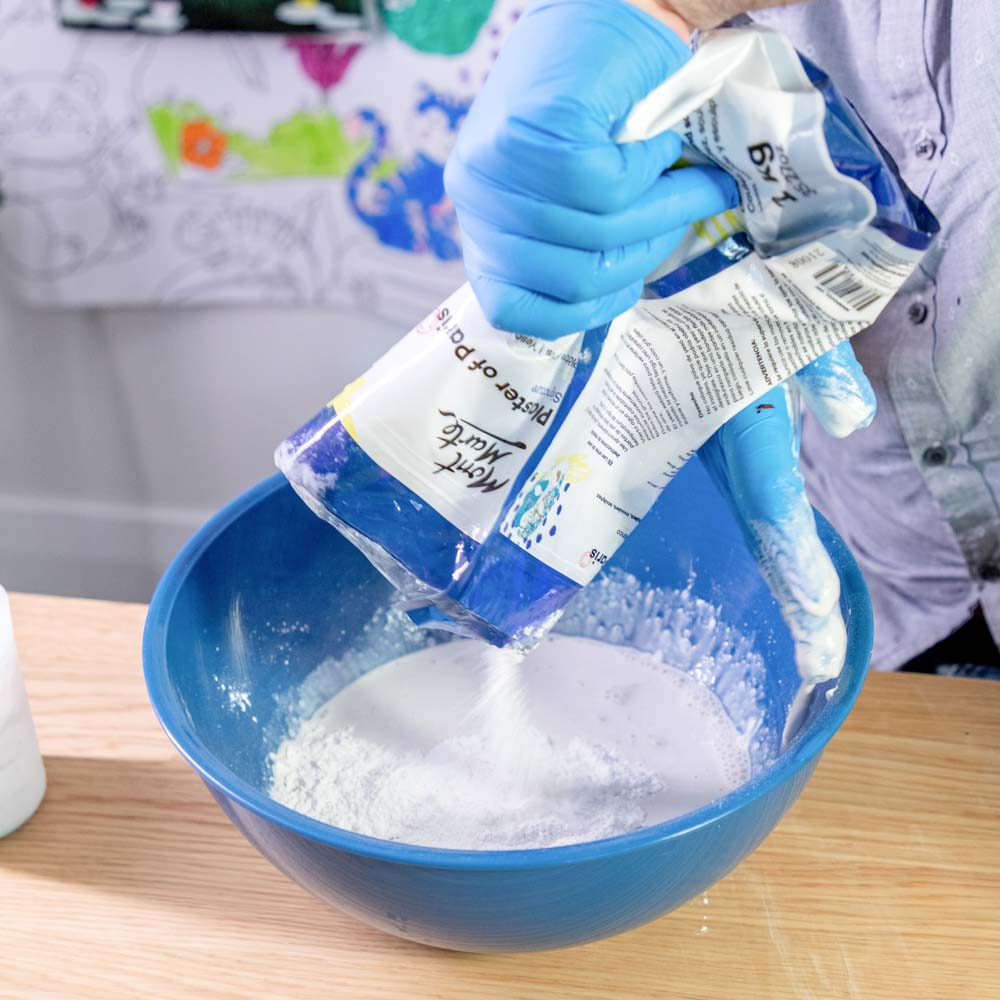Mont Marte Plaster of Paris 1kg for Casting, Modelling & School Craft Projects