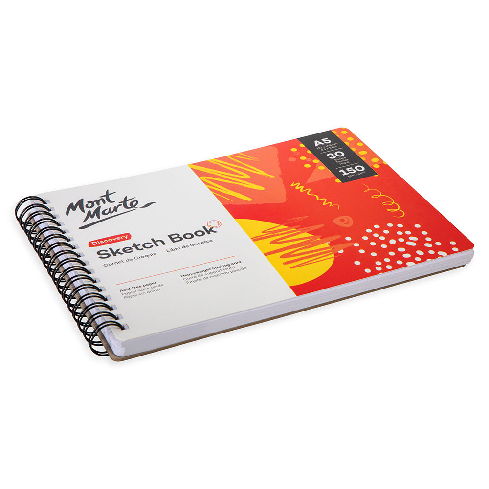 Mont Marte Discovery Sketch Book 150gsm A5 Secondary image