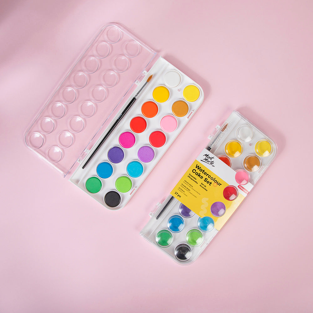 Watercolour Cake Set Discovery 17pc Secondary image