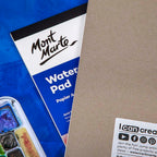 Mont Marte Watercolour Pad German Paper A5 180gsm 15sht - Al Masam Stationery LLC - Paint & Mix Media Surfaces - Paint & Mix Media Surfaces