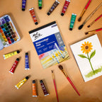 Mont Marte Watercolour Pad German Paper A5 180gsm 15sht - Al Masam Stationery LLC - Paint & Mix Media Surfaces - Paint & Mix Media Surfaces