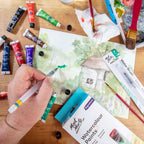 Mont Marte Watercolour Paint Set 12pc x 12ml for Beginners, Students & Art Projects