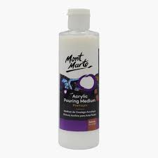 Mont Marte Acrylic Pouring Medium 240ml for Fluid Art, Cells & Canvas Pour Painting Main image