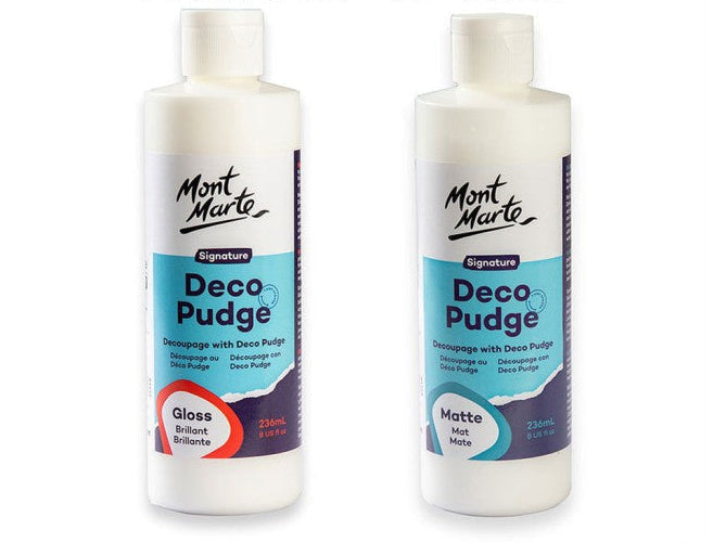 Mont Marte Deco Pudge Gloss 236ml for Decoupage, Paper Crafts & Sealing Main image