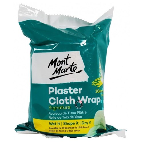 Mont Marte Plaster Cloth Wrap 10cm x 4.5m for Modelling, Masks & Sculpture Crafts - Al Masam Stationery LLC - art & craft - art & craft