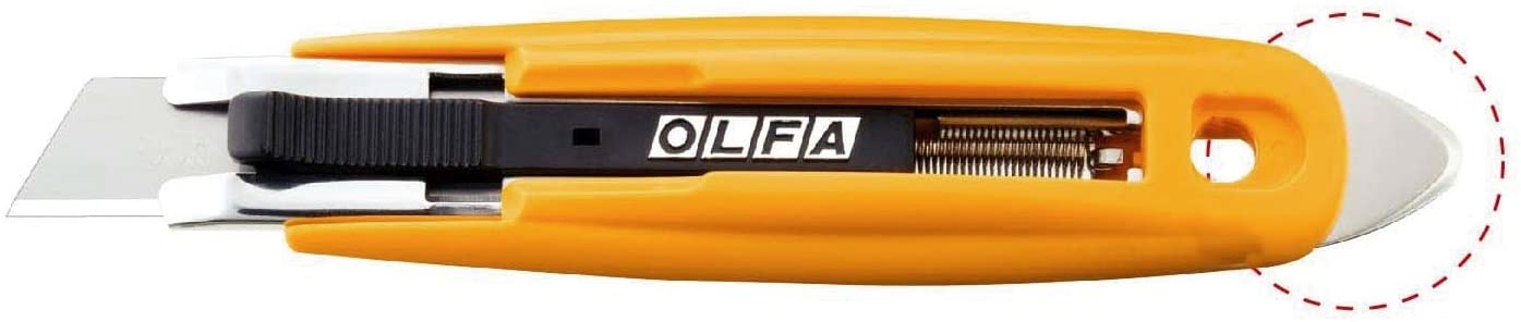Olfa Safety Knife with Tape Slitter. - Al Masam Stationery LLC
