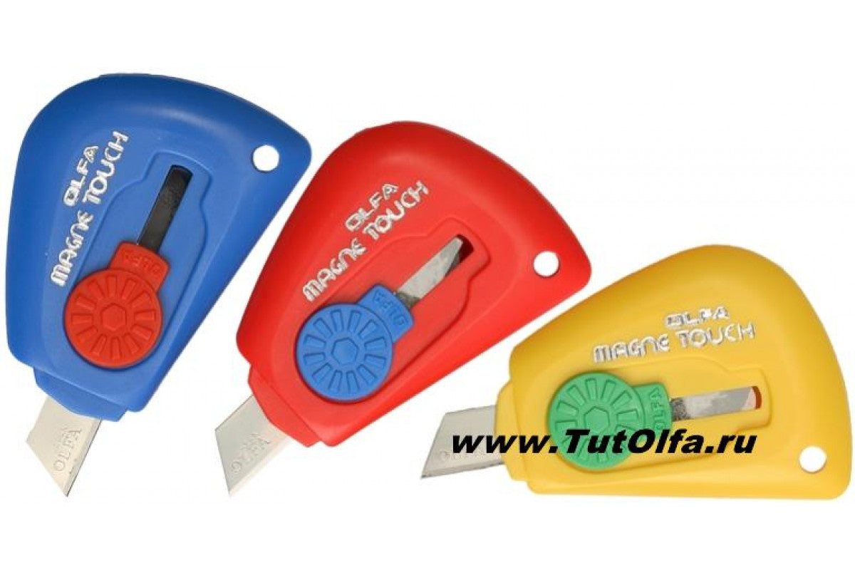 Olfa Utility-Magnet Touch Knife - (OL-TK-3M/24). - Al Masam Stationery LLC