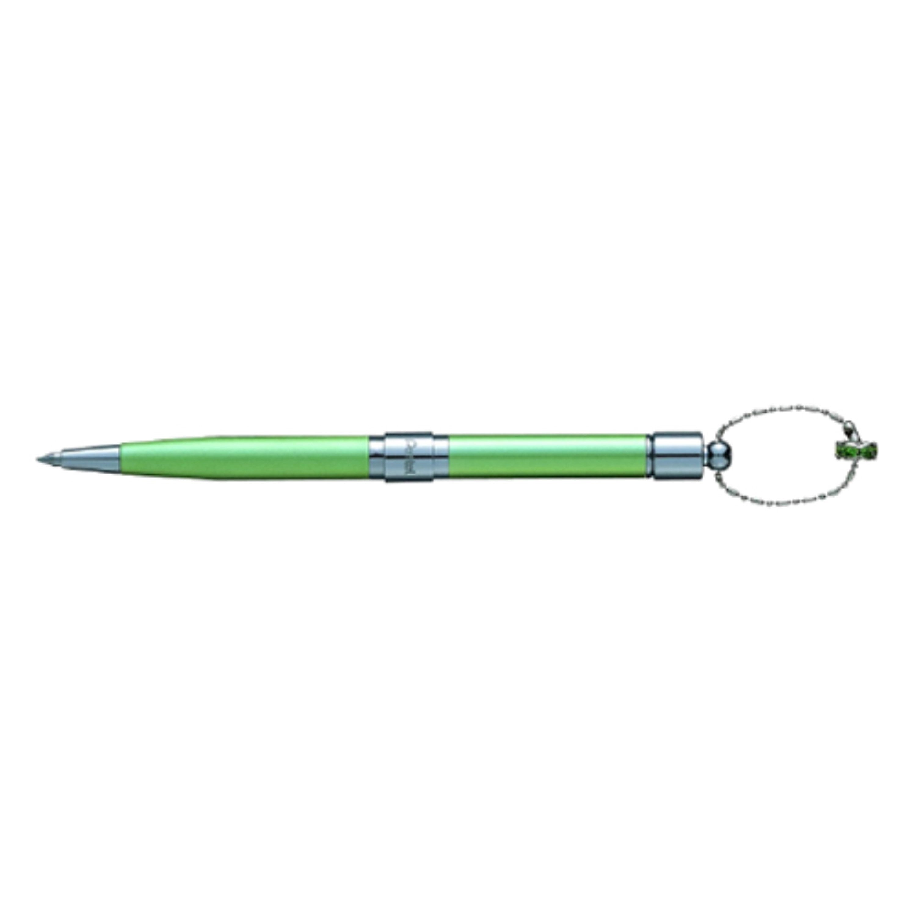 Pentel Sophia Ball Point Pen Blue And Dark Green 0.8 mm - Al Masam Stationery LLC Main image