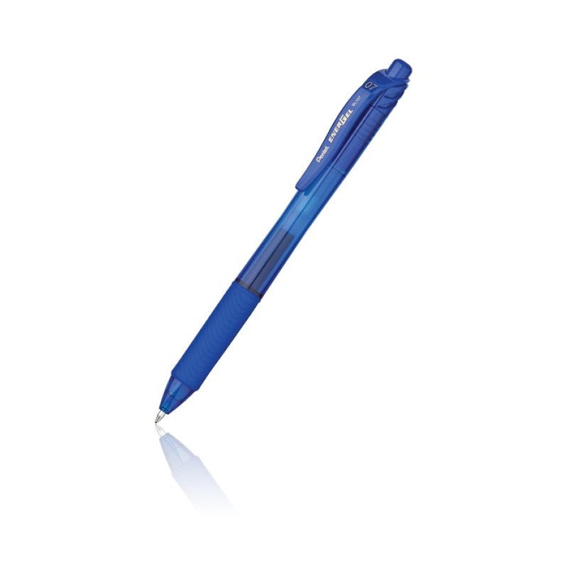 Pentel Energel-X Metal Tip 0.7mm Blue 3 Pcs Pack - Al Masam Stationery LLC Main image