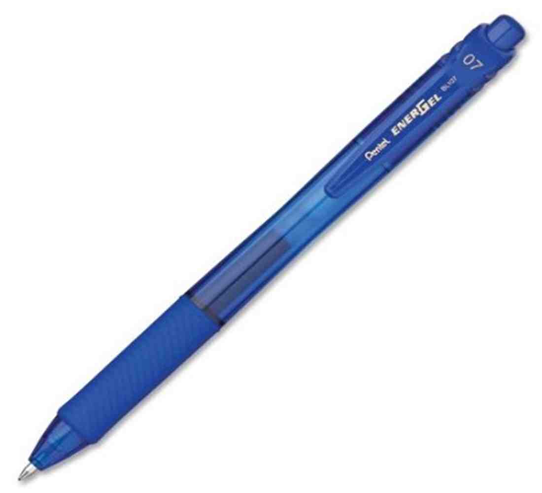 Pentel Energel-X Metal Tip 0.7mm Blue - Al Masam Stationery LLC Main image