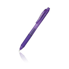 Pentel PE-BL107-10 Energel-X Gel Roller Pen 0.7MM Tip Lime Violet - Al Masam Stationery LLC