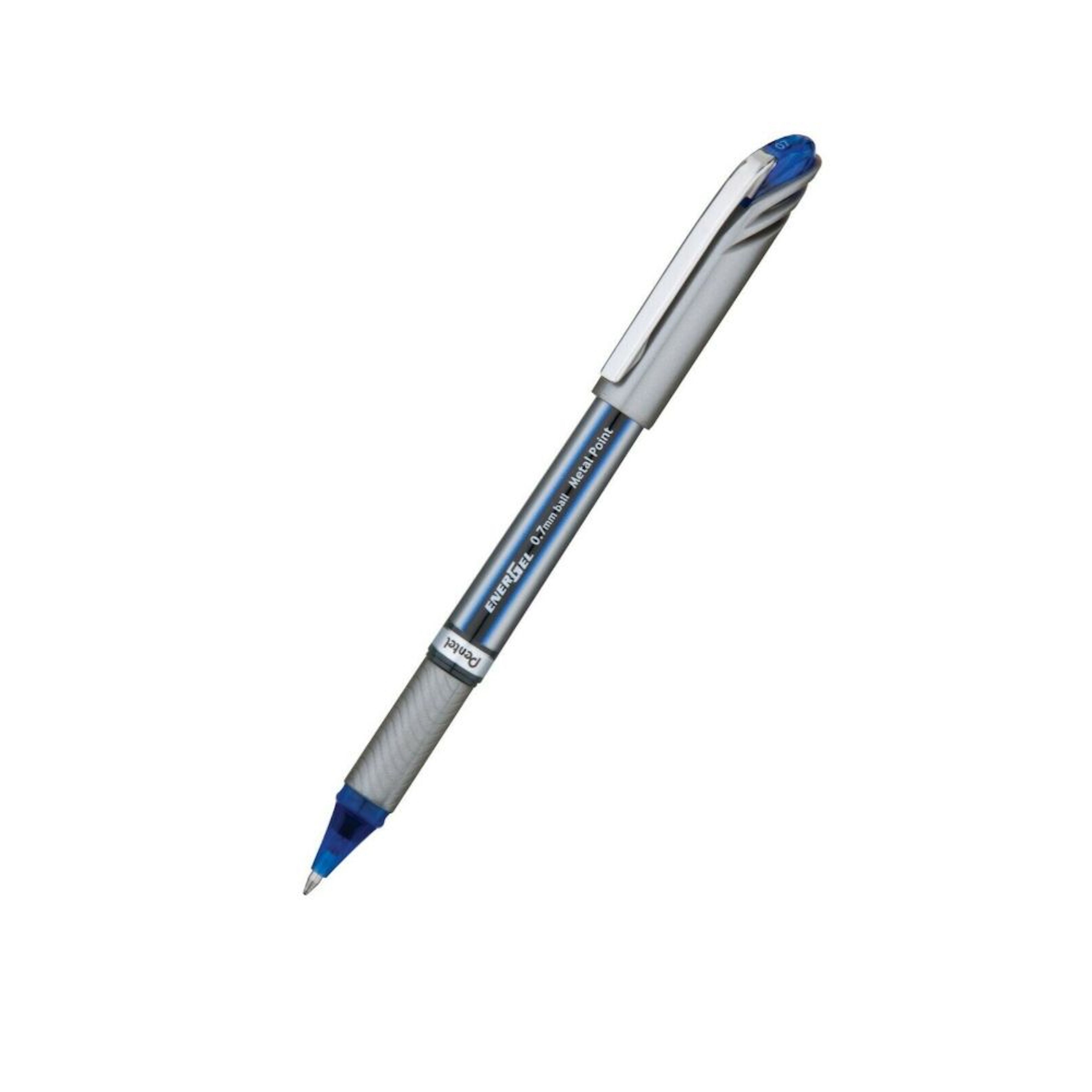 Pentel Metal Tip Energel Roller Gel Pen Black 0.7 mm Black - Al Masam Stationery LLC Main image