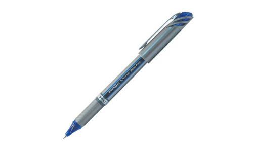 Pentel Metal Tip Energel Roller Gel Pen Black 0.7 mm Blue - Al Masam Stationery LLC Main image