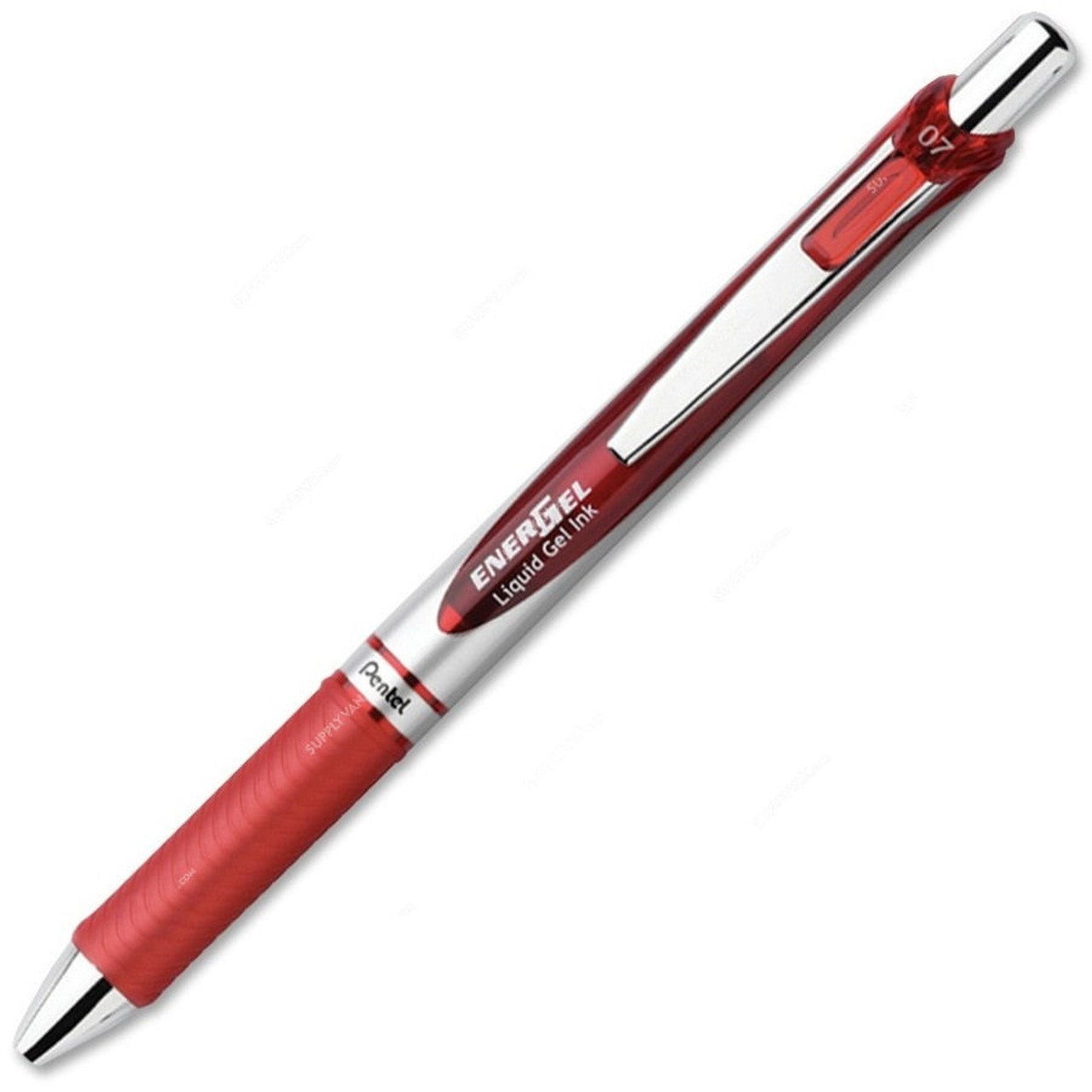 Pentel Energel Retractable 0.7mm Red - Al Masam Stationery LLC Main image