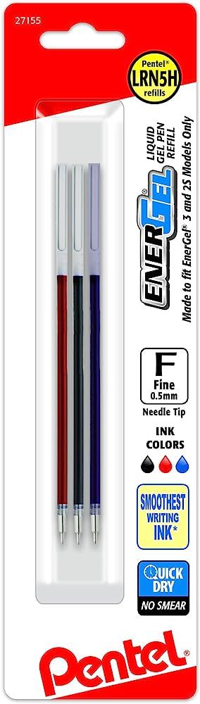 Pentel Multicolor 0.5mm 3 Pcs Pack - Al Masam Stationery LLC Main image