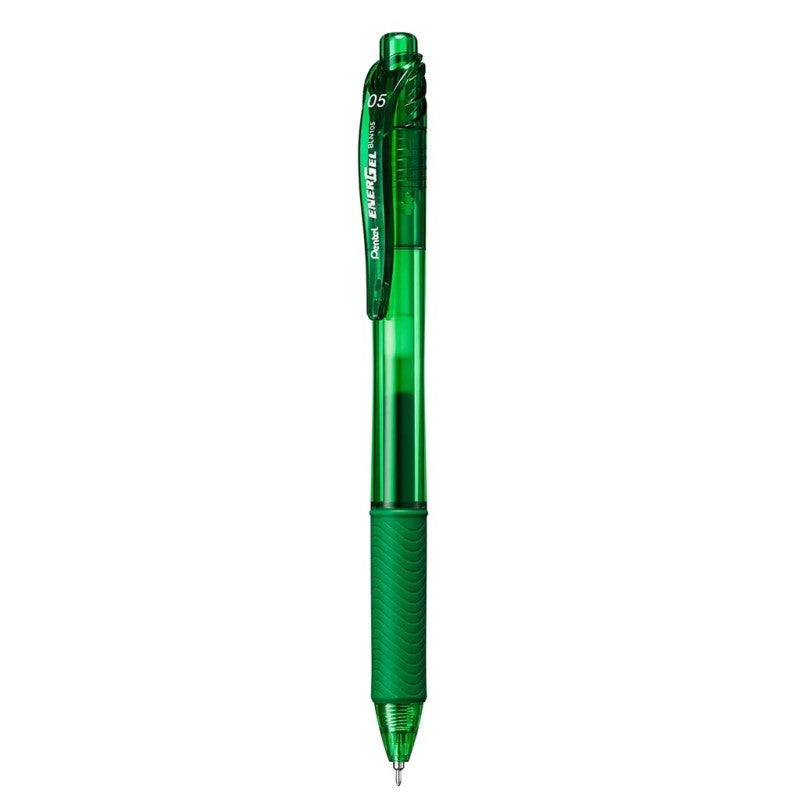 Pentel Energel-X Metal Tip Pen 0.5 mm Green - Al Masam Stationery LLC Main image